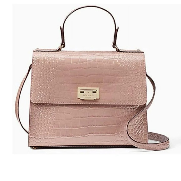 ❗️24-hour Sale Kate Spade New York Knightsbridge Croco leather Doris - Picture 1 of 6